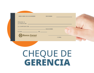 Cheque de Gerencia Caroní